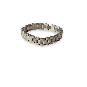 Women’s  silver watchband bracelet | timepiece bracelet